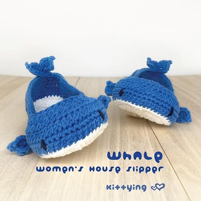 Whale Women's House Slipper