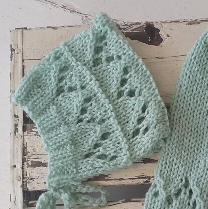 Lacy Baby Elf Bonnet