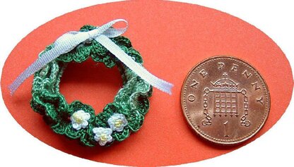 1:24th scale Christmas Wreath