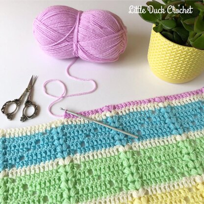 Tutti Frutti Stripes Blanket