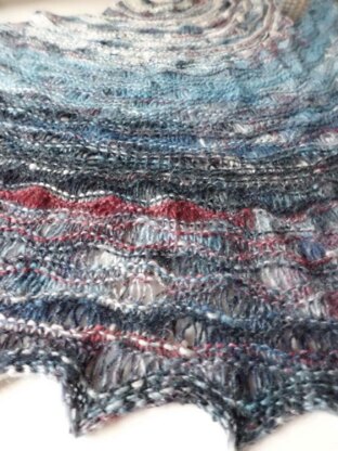 Stormy Seas Shawl