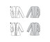 Burda Style Ladies Outerwear Jacket B6029 - Paper Pattern, Size 34 - 44