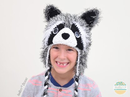 Ricki The Furry Raccoon Hat