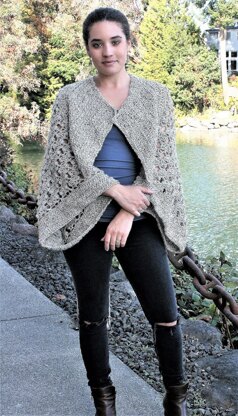 Tweedy Origami Cardi