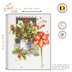 Lanarte Holly Jolly Amaryllis Counted Cross Stitch Kit