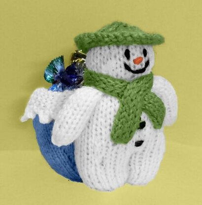 The Snowman Sweet Pot