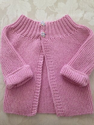 Baby Sideways knit jacket