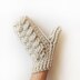 Holden Cable Crochet Mittens