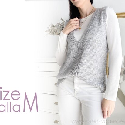 Size M - DUO Reversible Knit Vest