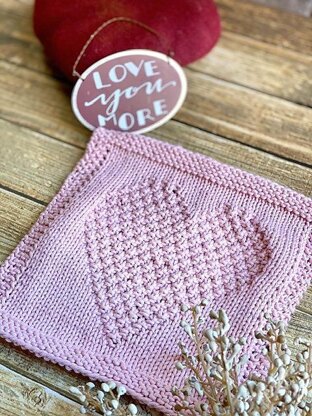 I Heart You Dishcloth