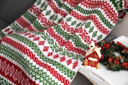 Ho Ho Ho Christmas Blanket