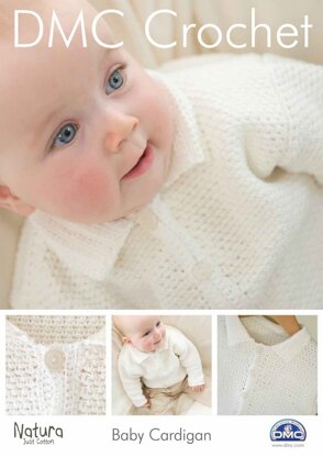 Baby Cardigan in DMC Natura Just Cotton - 15044L/2