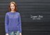 Lydia Jumper - Knitting Pattern For Women in Debbie Bliss Erin Tweed