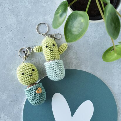 Cacti Keychains