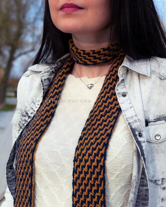 Steppingstone Skinny Scarf