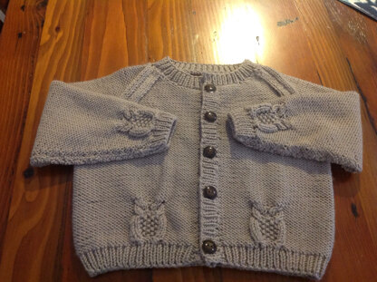 Hudson's winter cardi