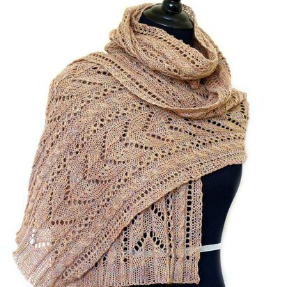 Leola Wrap - knitting pattern