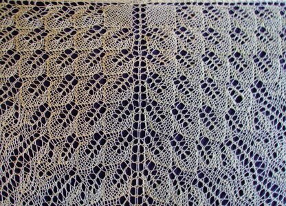 Summer Seashore Lace Shawl