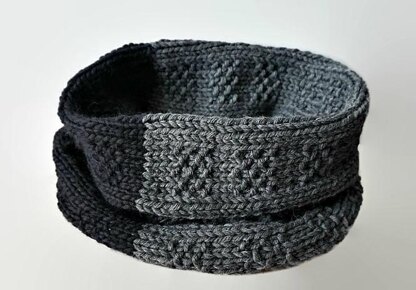 Seamless Knit Infinity Scarf Pattern Knit Cowl Scarf Pattern Mobius Scarf Loop Eternity Scarf Crochet Pattern Knit Scarves Pattern