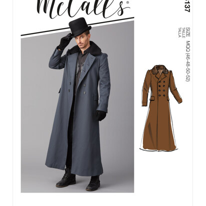 McCall's Men's Coat M8137 - Sewing Pattern
