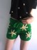 Embroidered Daisy Chunky Shorts