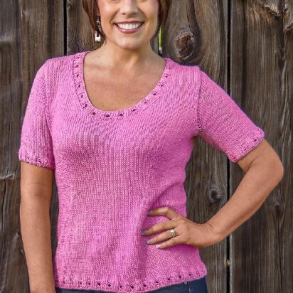 Basix 110 Nantucket Top-Down Pullover PDF