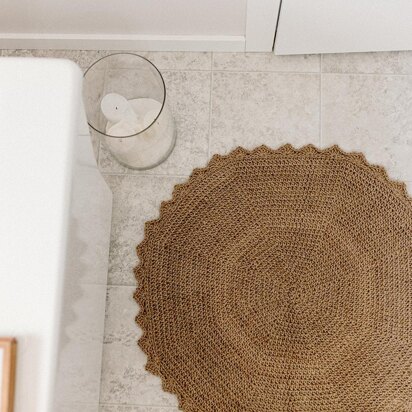 Sunburst Jute Rug