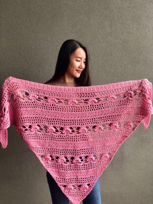 The Floating Lotus Shawl