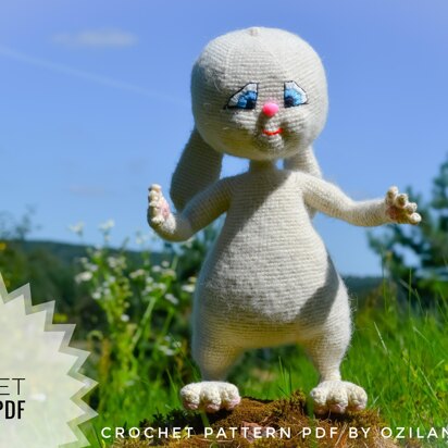 Snowball bunny rabbit toy