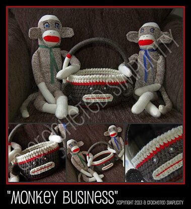 "Monkey Business" Easter Basket