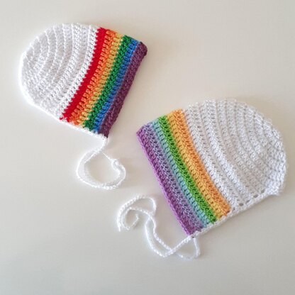 Rainbow bonnet