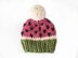 Watermelon Hat Toque Winter Chunky Pompom