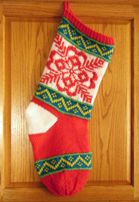 All is Bright Christmas Stocking