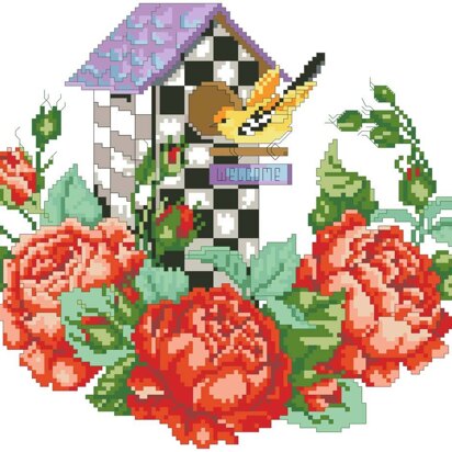 Roseland Birdhouse - PDF