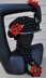 Polka Dots Crocheted Cap & Poppy Pin