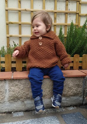 Mossy Kids Sweater Knitting Pattern Kids Sweater Pattern PDF Knitting  Pattern 0-14 Years 