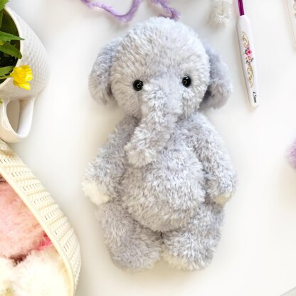 Сute stuffed elephant