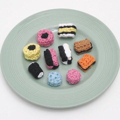 Crochet liquorice Allsorts