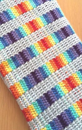 Rainbow Ladders Blanket