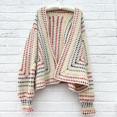 Rainbow Dot Cardigan