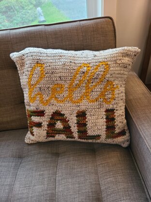 Hello Fall Pillow Cover