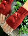 Hippo Fingerless Gloves