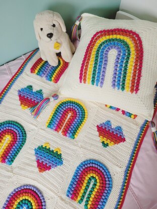 Rainbows of Love Cushion UK Terms