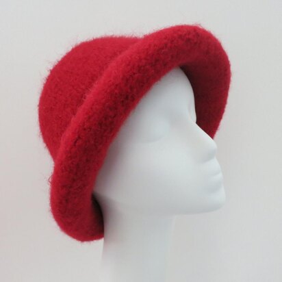 Felted Bowler Lamb's Pride - knitting pattern