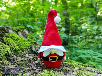 Christmas gnome Santa