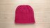 Burgundy beanie