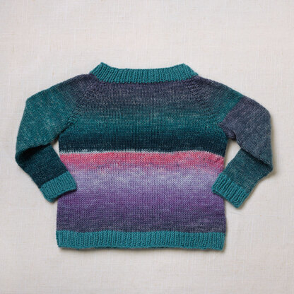 #1351 Sweetie - Cardigan Knitting Pattern for Babies in Valley Yarns Easthampton & Valley Yarns Superwash Sport