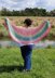 Scenic Route Crescent Shawl