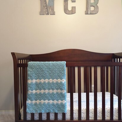 Meadow Baby, Crib or Lapghan Blanket