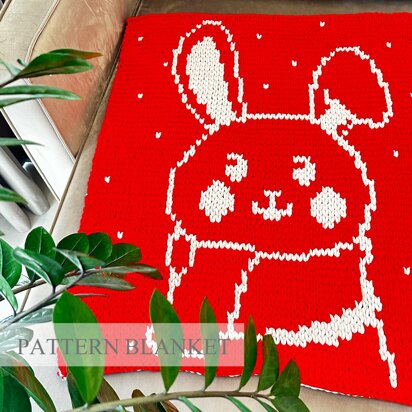 Jolly Hare Blanket Pattern